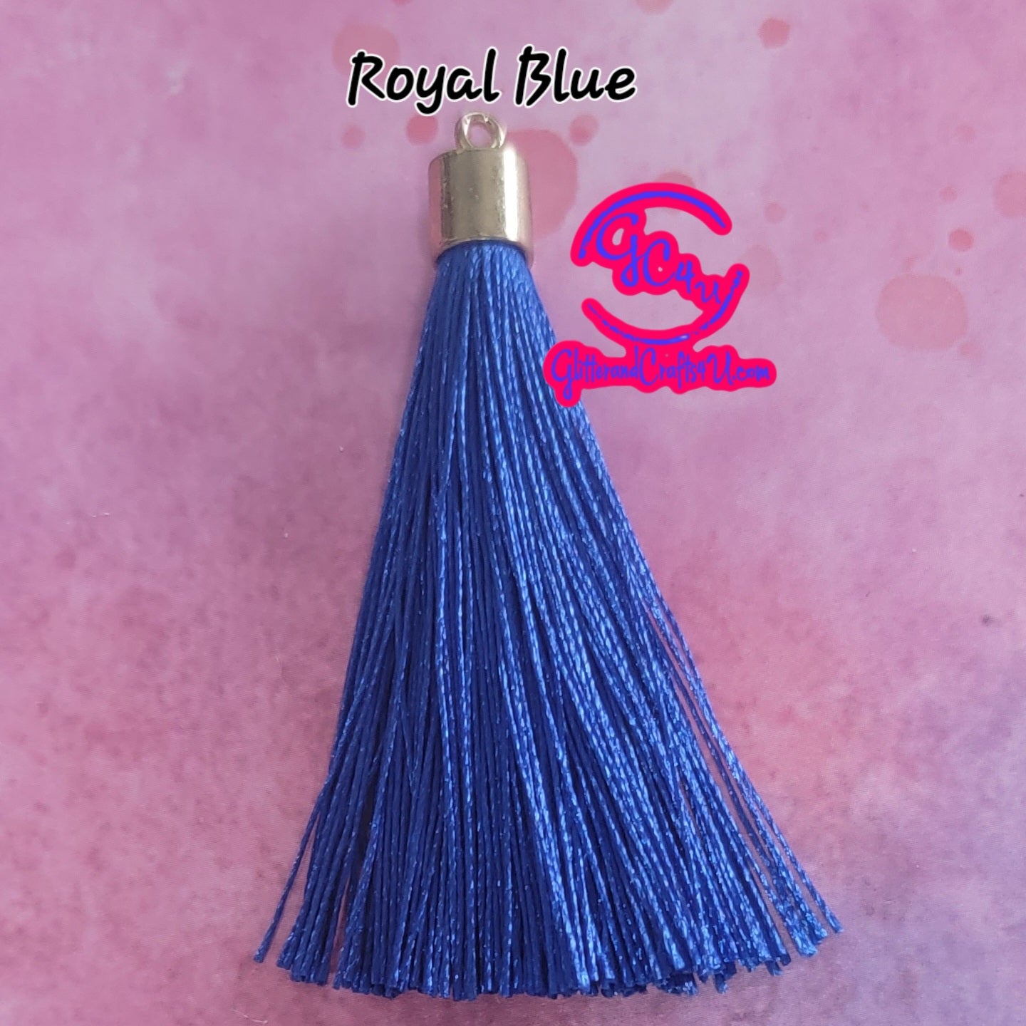 Keychain Tassels in Royal Blue