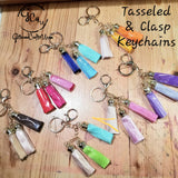 Large Tassels with Large Lobster Clasp Keychain-Limited Supply