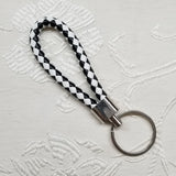 Braided Leather* Keychain - Many Colors & Styles!!