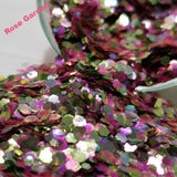 .094 & .062 Hex Ultra Premium Chunky Polyester Glitter Mix - Rose Garden