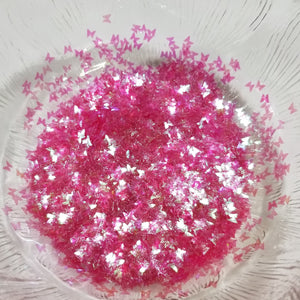 Butterfly Shape Glitter - Pink Lemonade