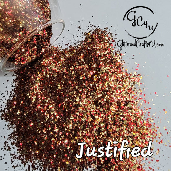 .008, .015, .040 Ultra Premium Polyester Metallic Glitter Mix - Justified
