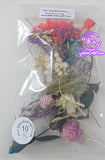 LOTS of Dried Flowers in Reusable Box MORE FLOWERS!, STUFFED FULL!