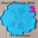 XLG Cherry Blossom Flower & 4 Coaster Molds