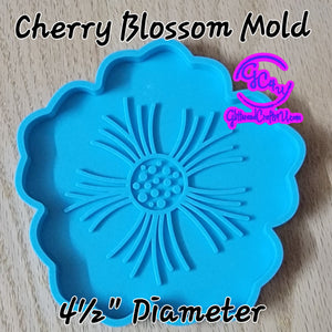 Small Cherry Blossom Coaster Mold