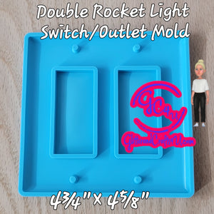Double Rocket Light/ Outlet Mold