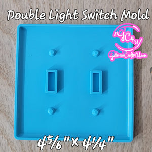 Double Light Switch Mold