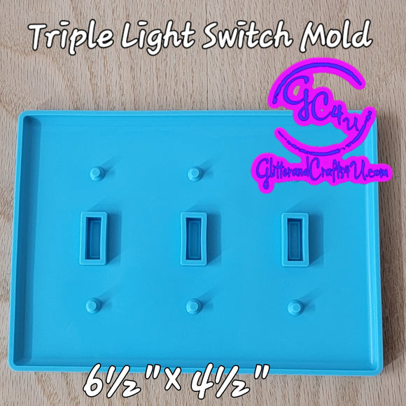 Triple  Light Switch Mold