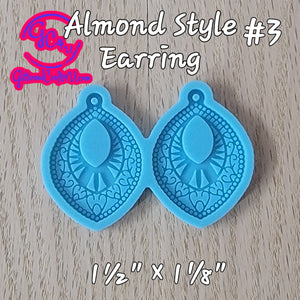 Almond Style Earring Mold