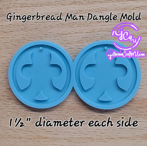 GingerBread in Circle Dangle Mold