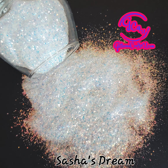 Mega Hex & Mini Diamond Ultra Premium Iridescent Polyester Glitter Mix - Sasha's Dream