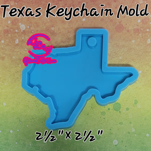 Texas Keychain Mold