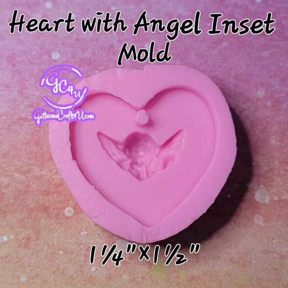 Angel in a Heart Mold