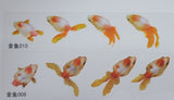 Resin Fillers - Fish x 10 Sticker Sheets