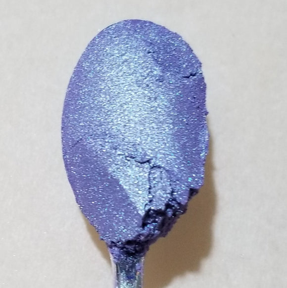 Mica Pigment Powder -  Pearl Series - Steel Violets Pearl