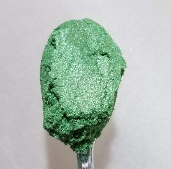 Mica Pigment Powder -  Shimmer Series -  Green Apple Shimmer