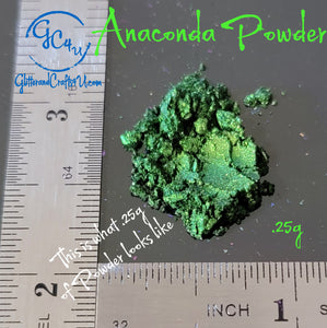 Super Chameleon Hyper Shift Pearl Pigment Powders - Anaconda