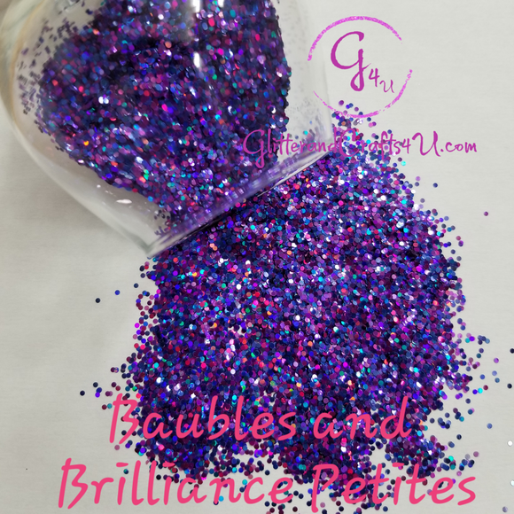 1mm Ultra Premium Polyester Round Dots Glitter Mix - Baubles & Brilliance Petites