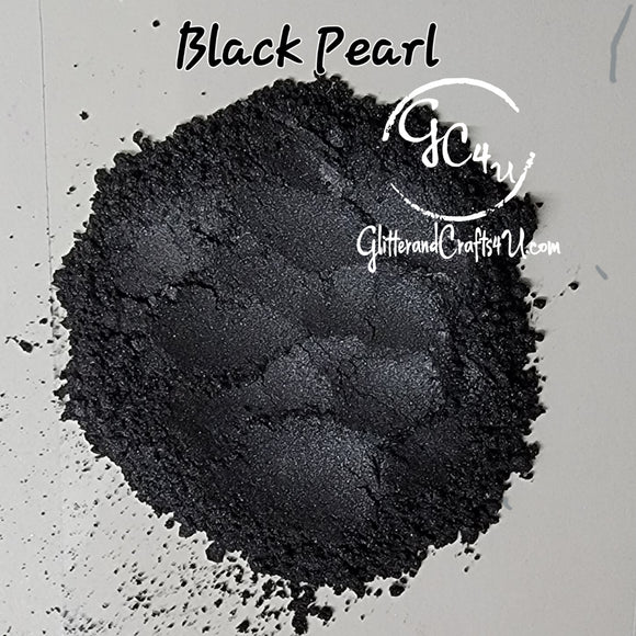 Mica Pigment Powder -  Pearl Series -Black Pearl