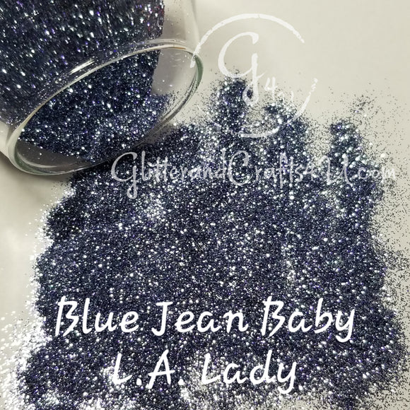 .008 Ultra Premium Poly Glitter - Blue Jean Baby L.A. Lady