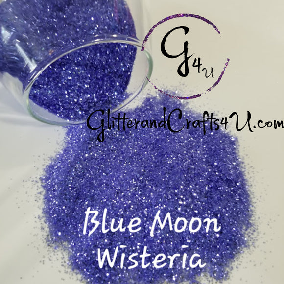 .015 Hex Iridescent Glitter - Blue Moon Wisteria