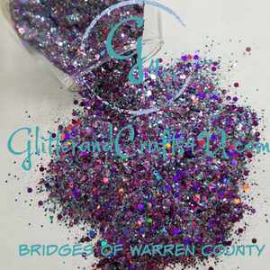 Mega Mix - Ultra Premium Holographic/Metallic/Iridescent Polyester Glitter Mix - Bridges of Warren County