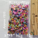 Polymer Clay Slices & Extras for Cup KeyChains / Nails & More!