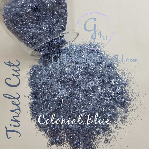 Colonial Blue Tinsel