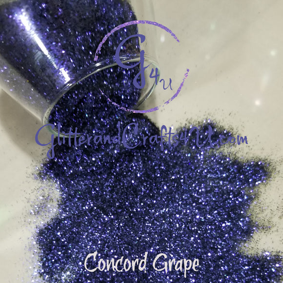 .015 Ultra Premium Fine Polyester Glitter - Concord Grape