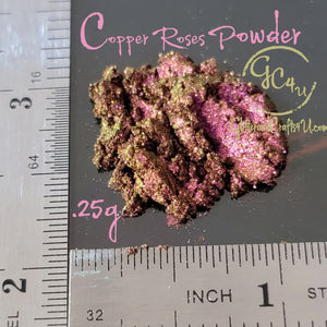 Super Chameleon Hyper Shift Pearl Pigment Powders - Copper Roses