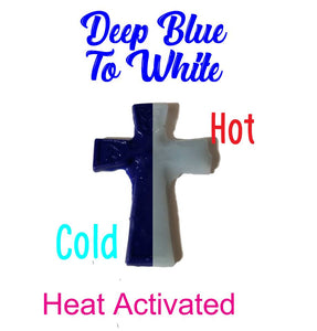 Thermochromic Pigment Powder - Heat Activated - Deep Blue to White
