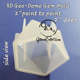 3D Geo-Dome Gem Mold