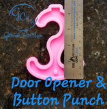 Door Opener & Button Punch Keychain Mold