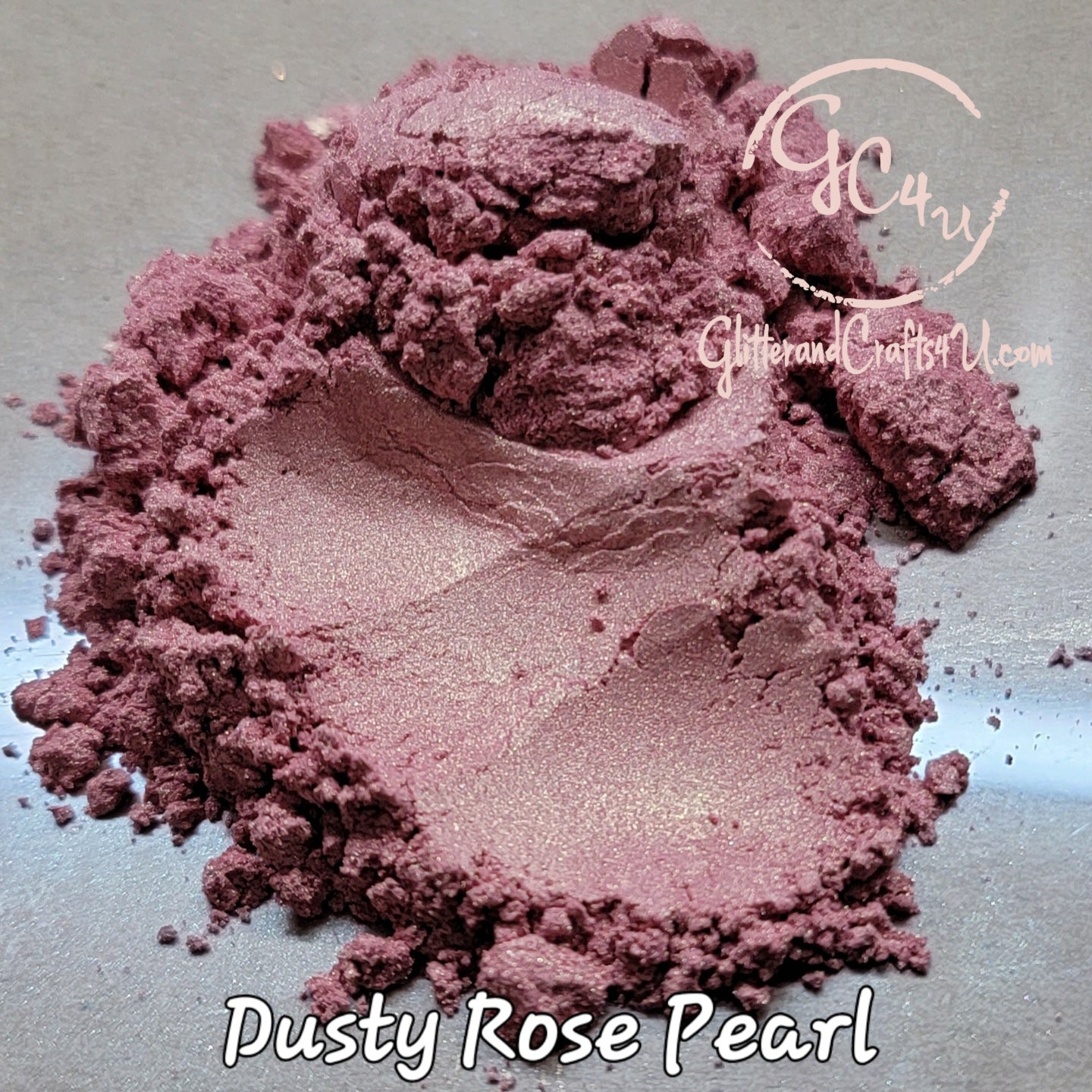 Mica Pigment Powder - Pearl Series - Dusty Rose Pearl – Glitter and Crafts  4U