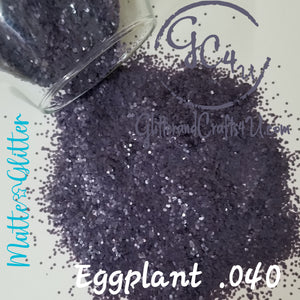 Ultra Premium Matte Polyester Glitter - Eggplant 040