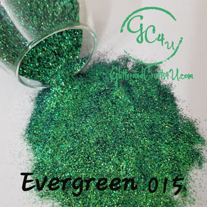 .015 Hex Ultra Premium Fine Metallic Polyester Glitter - Evergreen .015