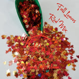 Fall Maple Leaves Glitter Mix Shapes