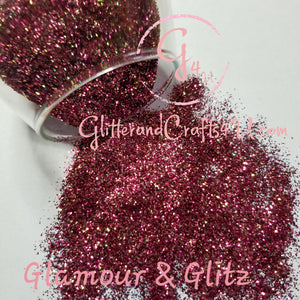 .008 & .015 Hex Ultra Premium Metallic & Iridescent Polyester Glitter - Glamour & Glitz