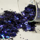 .094 & .062 Hex Ultra Premium Chunky Polyester Glitter - Blueberry Bliss