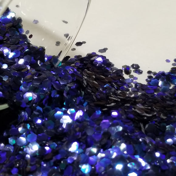 .094 & .062 Hex Ultra Premium Chunky Polyester Glitter - Blueberry Bliss