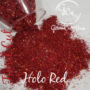 Holo Red Tinsel