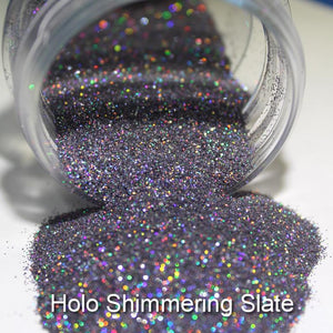 Holographic Shimmering Slate