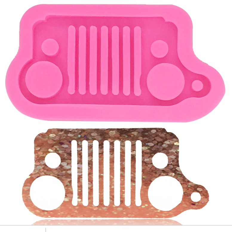 Truck Grill Keychain Mold – Glitter and Crafts 4U