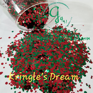 .062, .094 Ultra Premium Metallic Polyester Glitter Mix - Kringle's Dream