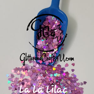 3mm Hearts - La La Lilac