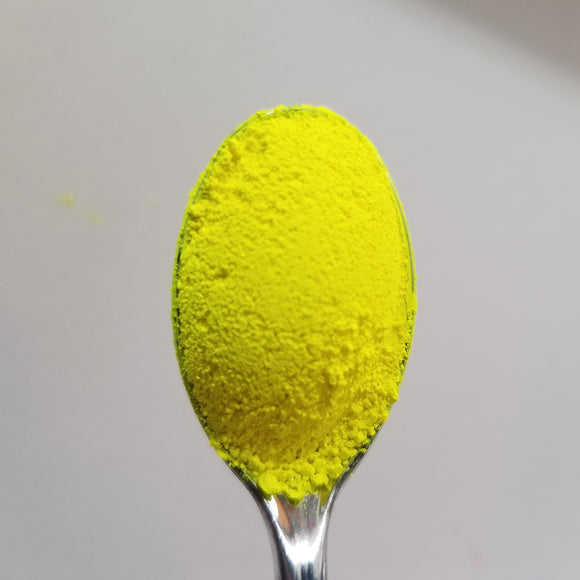 Mica Pigment Powder -  Neon Series - Loud Lemon
