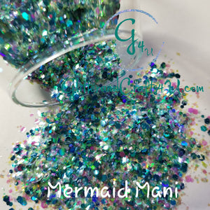 Mermaid Mani Chunky Mix