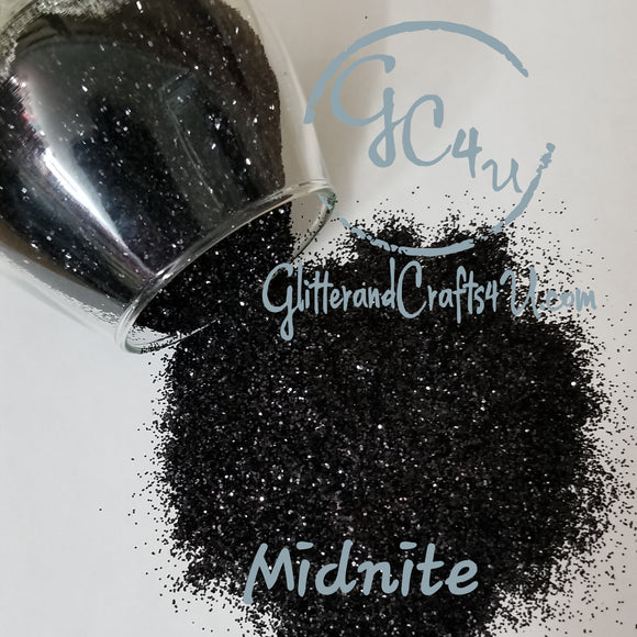 .015 Hex Ultra Premium Fine Metallic Polyester Glitter - Midnite
