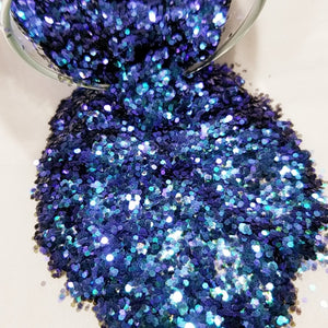 .040 Hex Ultra Premium Iridescent Color Shift Polyester Glitter - Paradise Waters