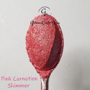 Mica Pigment Powder -  Shimmer Series - Pink Carnation Shimmer